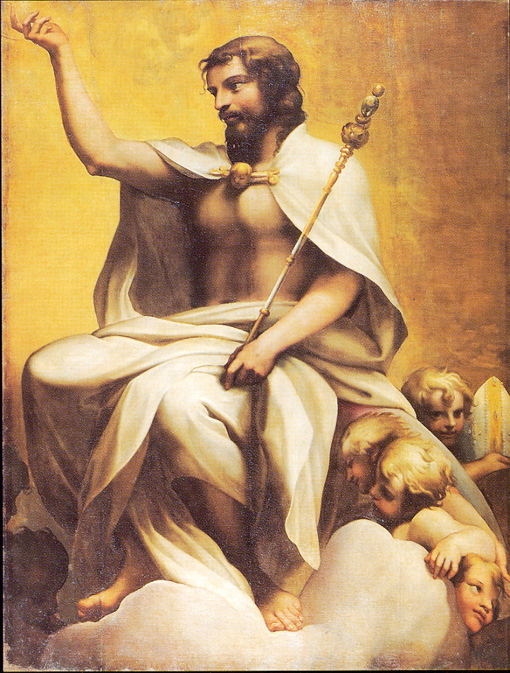 Cristo nell'atto di incoronare la Vergine (dipinto) di Carracci Annibale, C