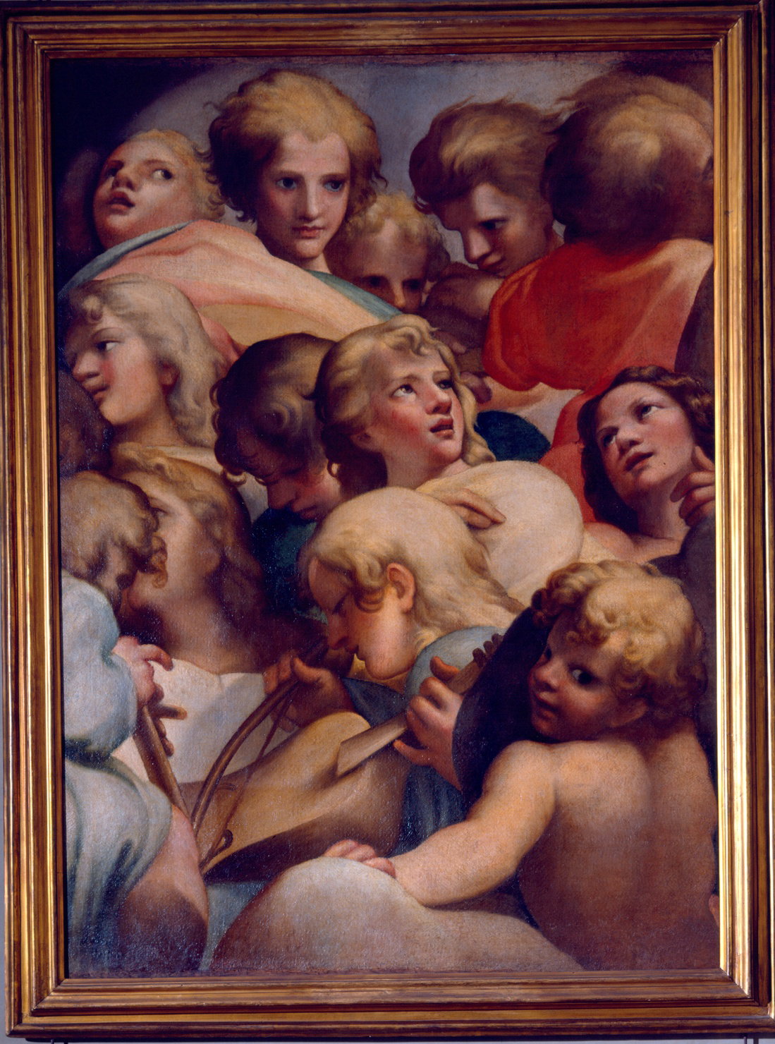 angeli musicanti (dipinto) by Carracci Annibale, Carracci Agostino (sec. XVI)