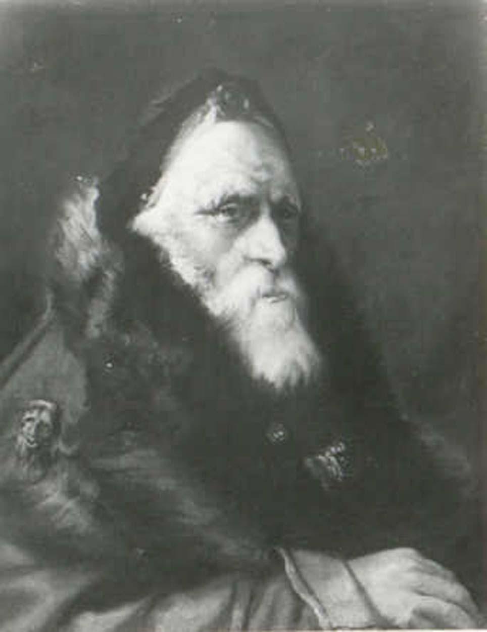 busto di vecchio orientale