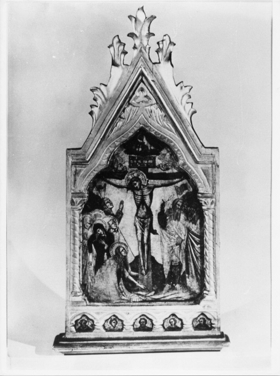 crocifissione (dipinto, opera isolata) di Cristoforo da Bologna (secc. XIV/ XV)