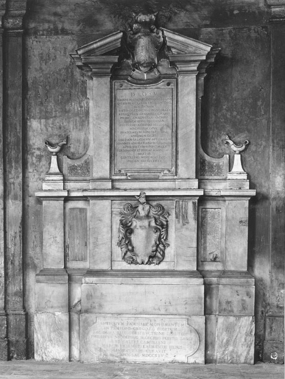 monumento funebre - ambito romano (sec. XVIII)