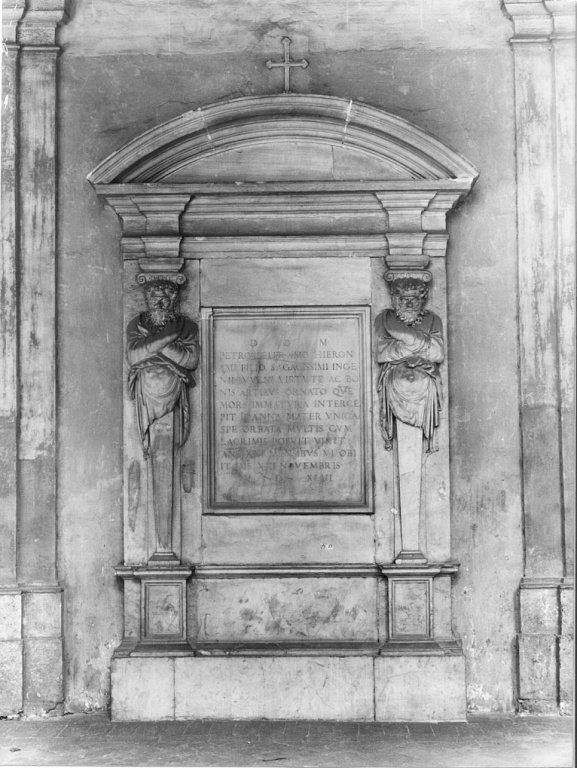 monumento funebre - ambito romano (sec. XVI)