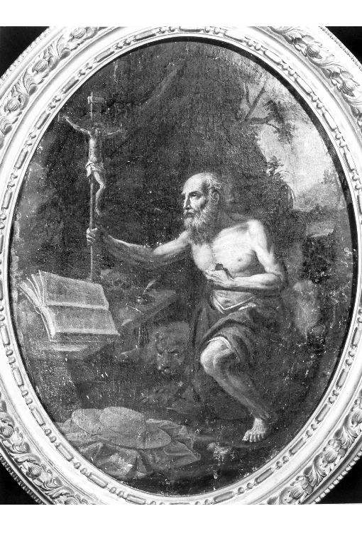 San Girolamo penitente nel deserto (dipinto) di Fato Vincenzo (attribuito) (seco