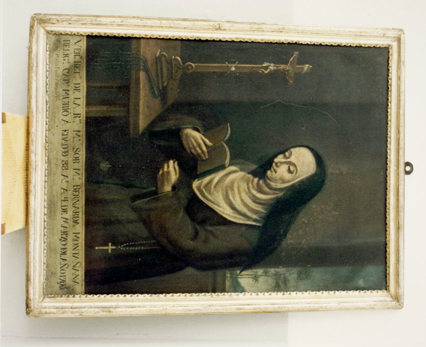 ritratto di Suor Maria Bernarda Montanana (dipinto) di Massa Francesco (sec. XVI