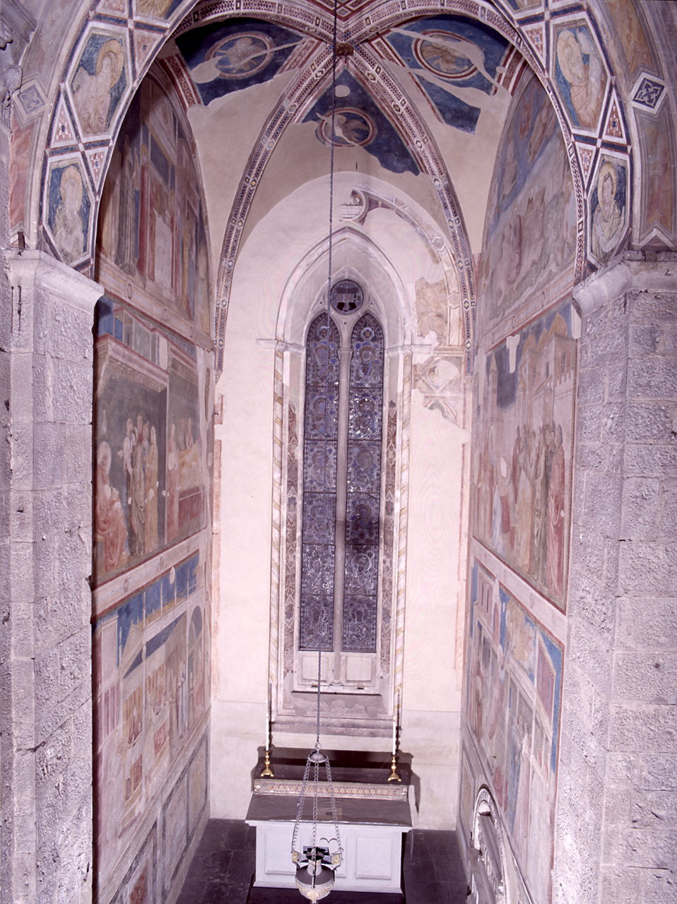 episodi della vita di San Giovanni Battista e di San Giovanni Evangelista (dipin