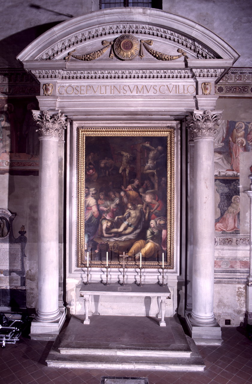 altare by Vasari Giorgio, Francesco da Sangallo detto Margotta - bottega fiorent