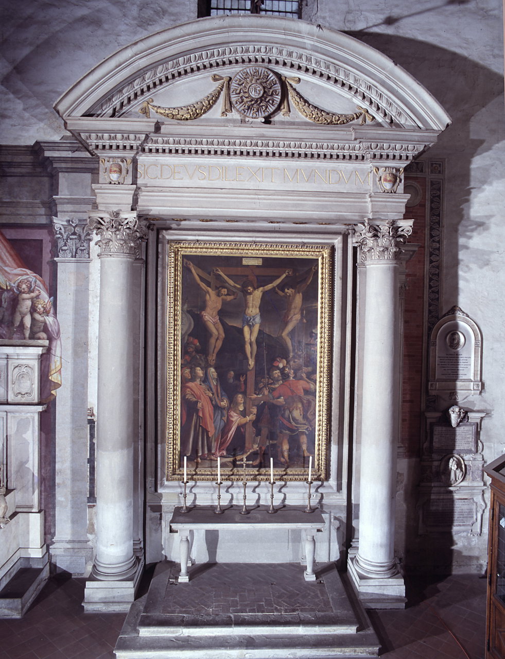 altare by Vasari Giorgio, Francesco da Sangallo detto Margotta - bottega fiorent