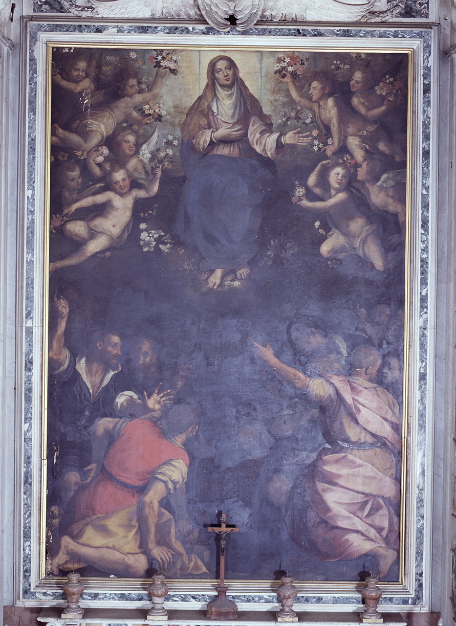assunzione della Madonna (dipinto) di Allori Alessandro (sec. XVI)