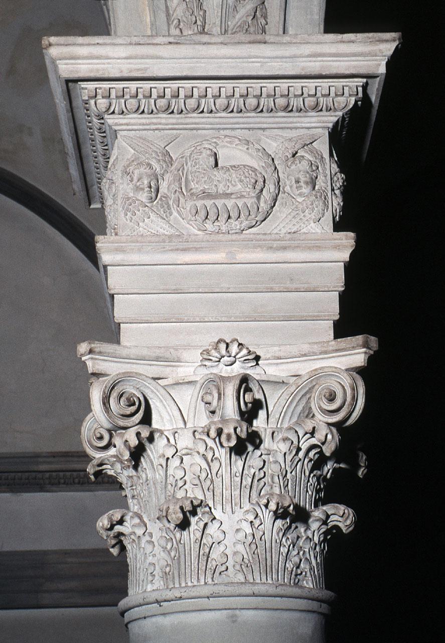 motivo decorativo (capitello corinzio, serie) by Brunelleschi Filippo, Manetti C