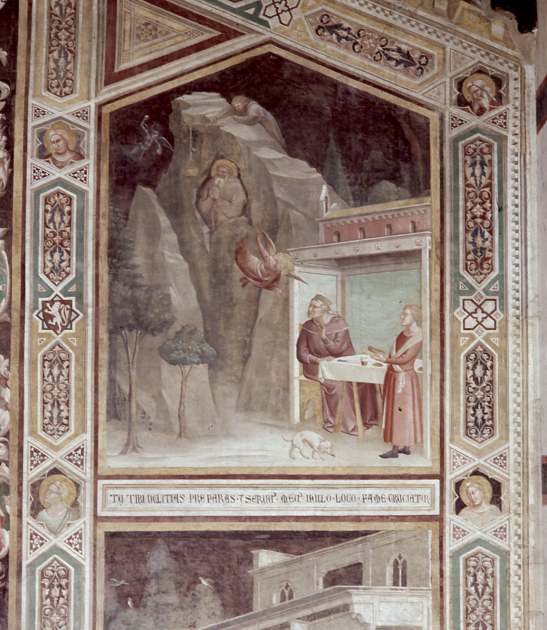 albero della croce, ultima cena e storie sacre (dipinto, ciclo) by Gaddi Taddeo 