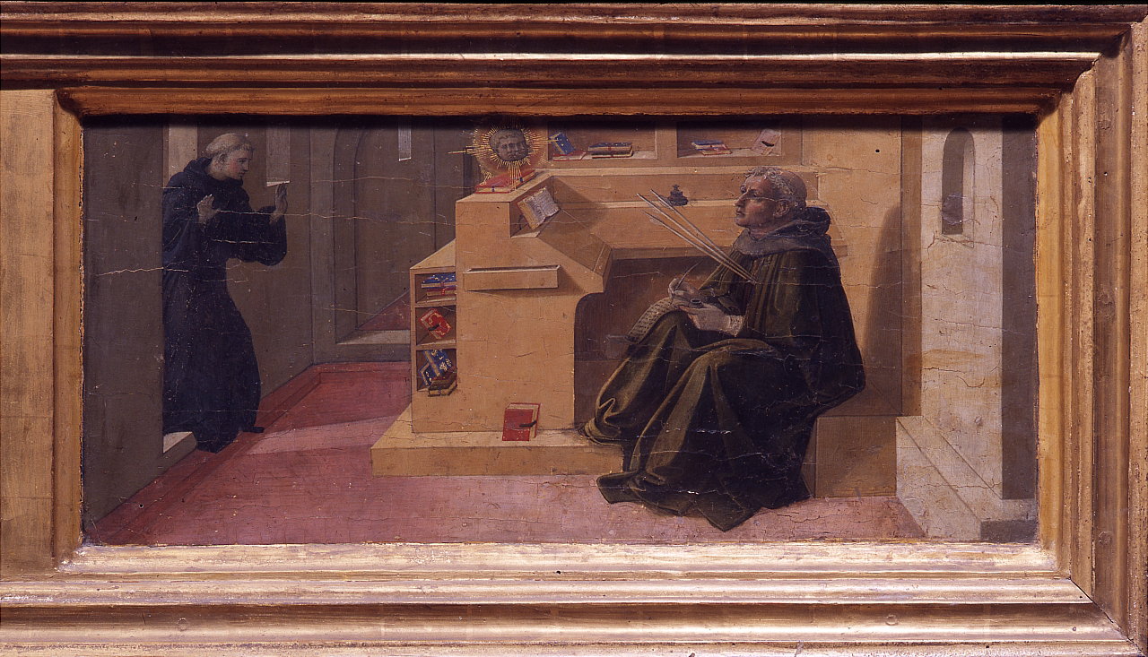 episodi della vita di Santi e della Madonna (predella) di Lippi Filippo (sec. XV