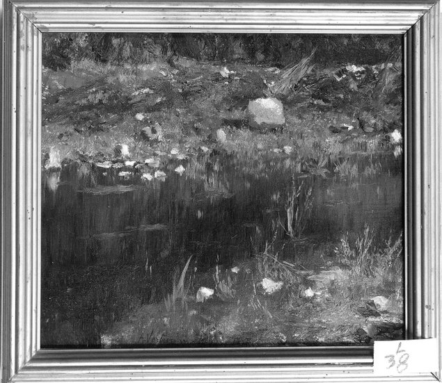 Paesaggio (dipinto) by Vertunni Achille (sec. XIX) 