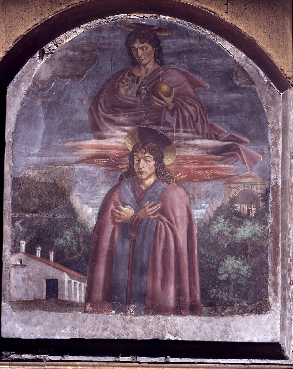 San Giuliano l'Ospedaliere riceve l'assoluzione da Cristo (dipinto) by