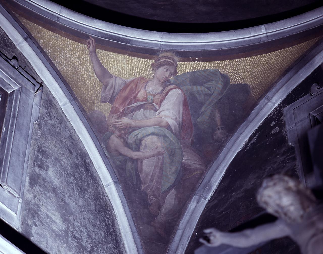 gloria di angeli, personificazioni di Virt&ugrave; (dipinto, ciclo) di Barbatell