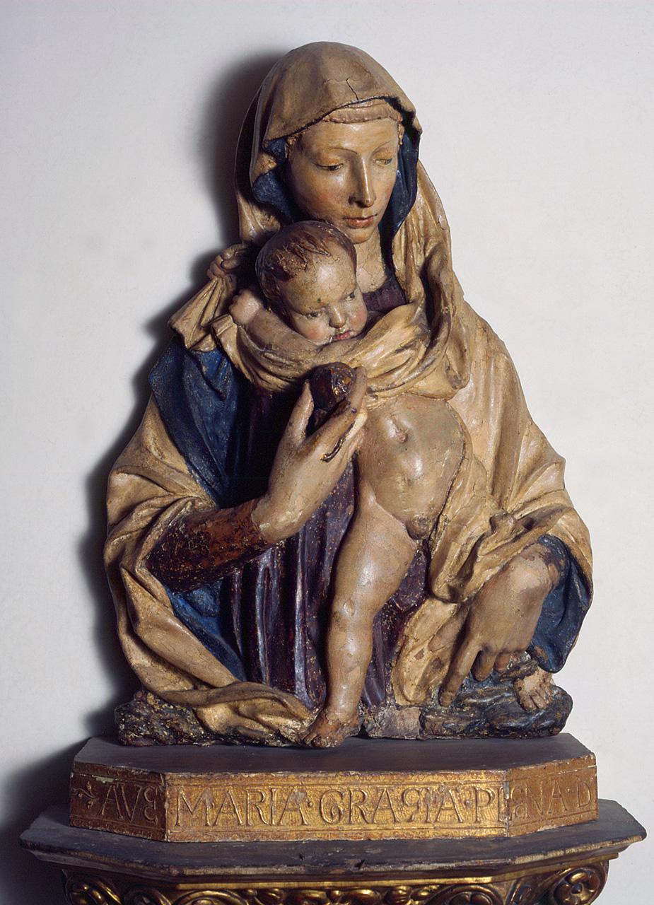 Madonna con Bambino (scultura) by Bardi Donato detto Donatello (prima met&agrave