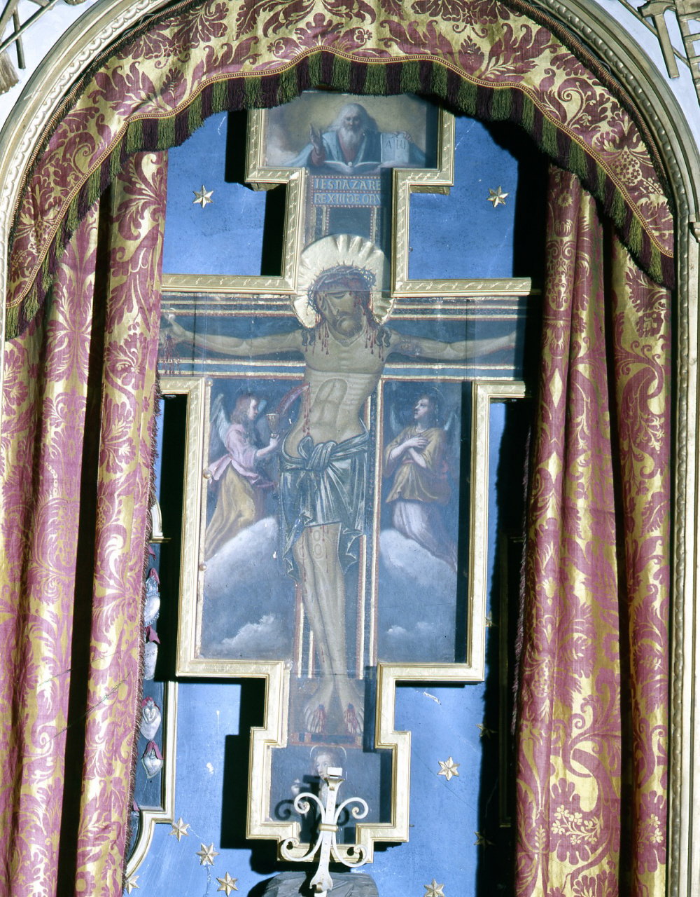 Cristo crocifisso (dipinto) - ambito fiorentino (sec. XIII, secc. XVI/ XVII)