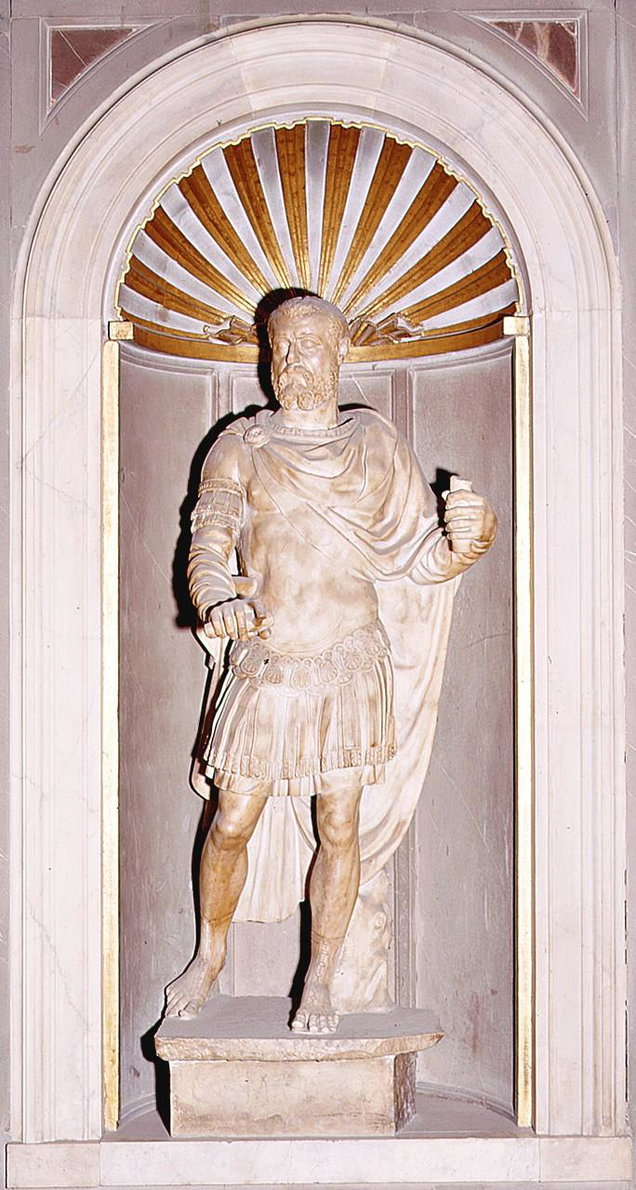 Decorazione plastico-architettonica by Bandinelli Bartolomeo detto Baccio Bandin 