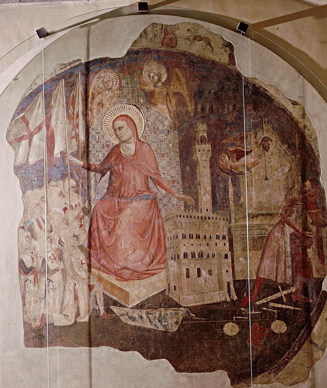 distruzione dell'ordine dei Templari (dipinto) di Andrea di Cione detto And