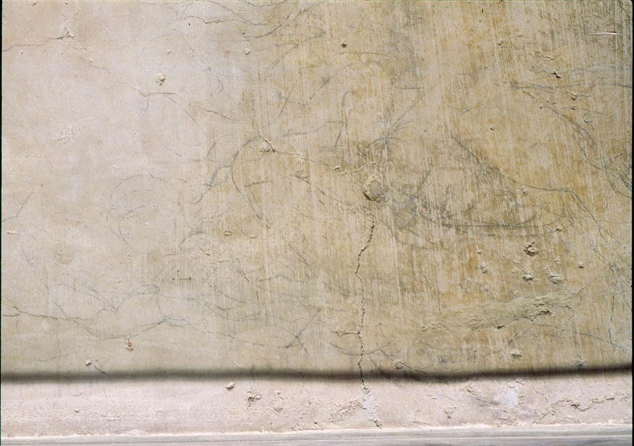 figura maschile (disegno murale) by Buonarroti Michelangelo (sec. XVI)