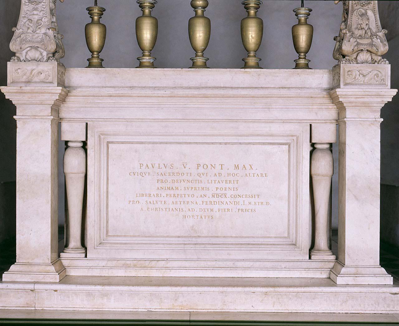 altare by Buonarroti Michelangelo (secc. XVI/ XVII)