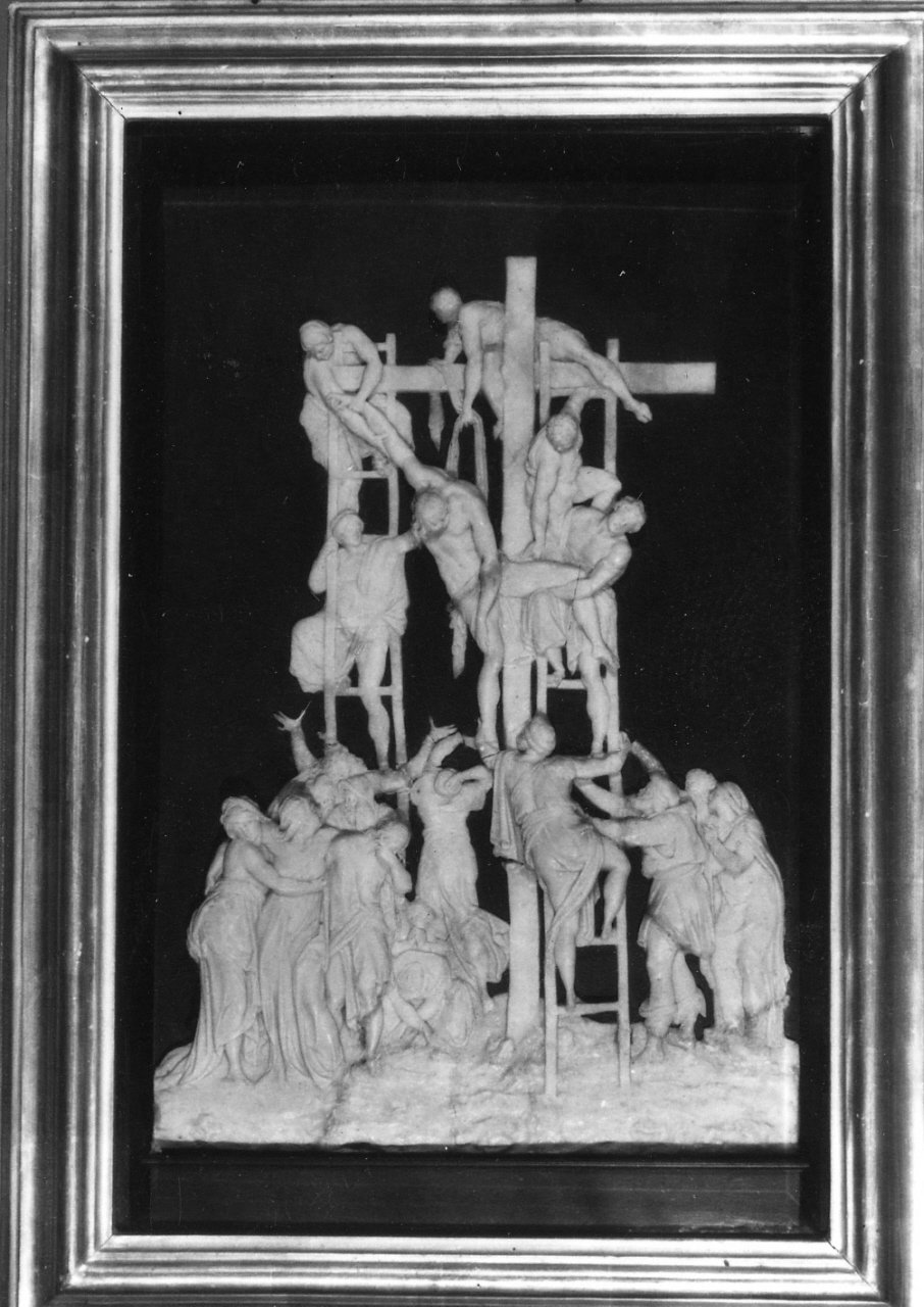 deposizione di Cristo dalla croce (rilievo) di Buonarroti Michelangelo (scuola) 