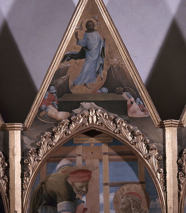 deposizione, episodi del Nuovo Testamento, santi (dipinto) di Lorenzo Monaco, Gi