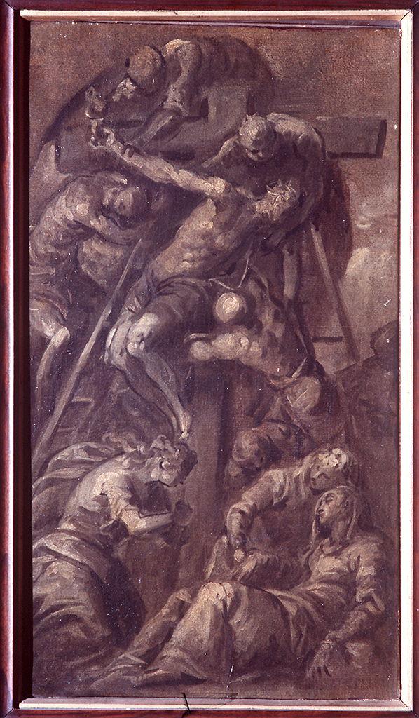 deposizione di Cristo dalla croce (dipinto) di Robusti Jacopo detto Tintoretto (
