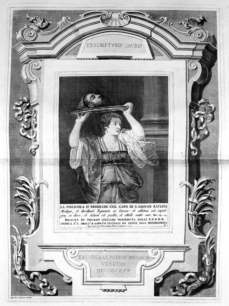 La figliuola d'Erodiade col capo di S. Giovan Batista