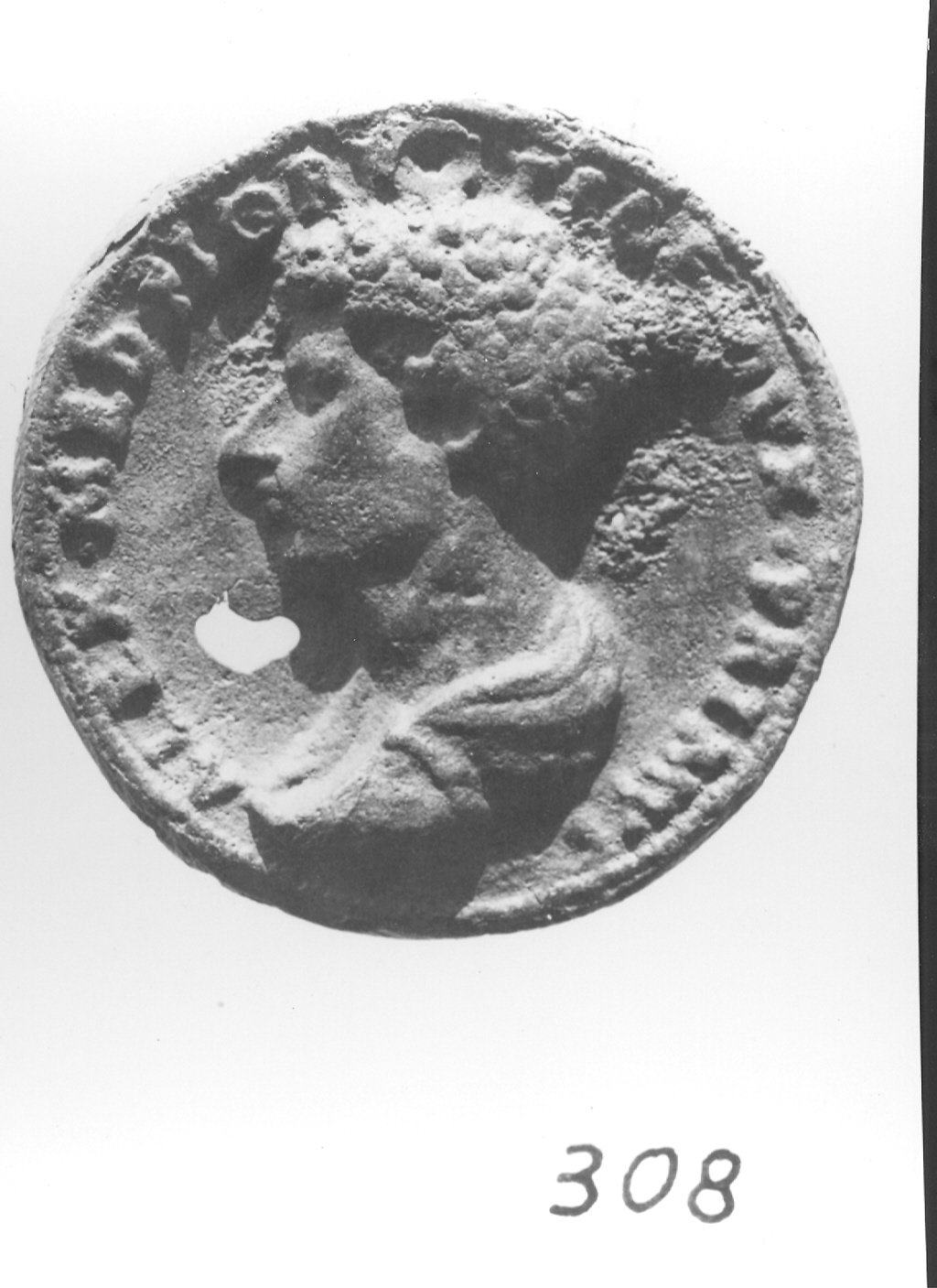 busto di uomo (medaglia, elemento d'insieme) di Domenico di Polo di Angelo 