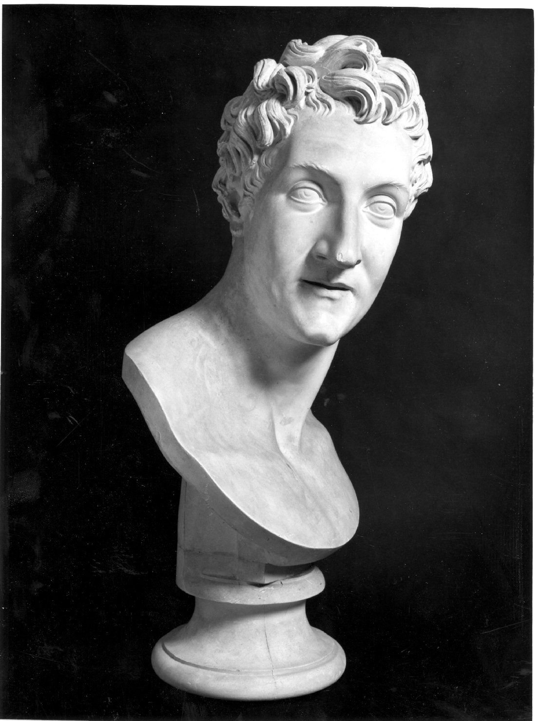 busto ritratto d'uomo (busto, opera isolata) by Canova Antonio (secc. XVIII