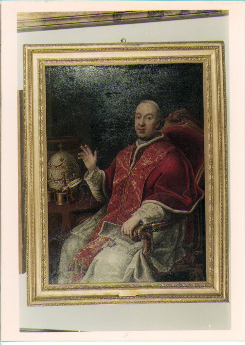 RITRATTO DI PIO VI (DIPINTO) (ULTIMO QUARTO SEC. XVIII)
