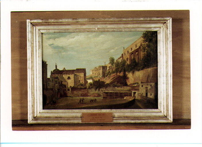 VEDUTA DI SAN PIETRO IN VINCOLI (DIPINTO) (SEC. XIX)