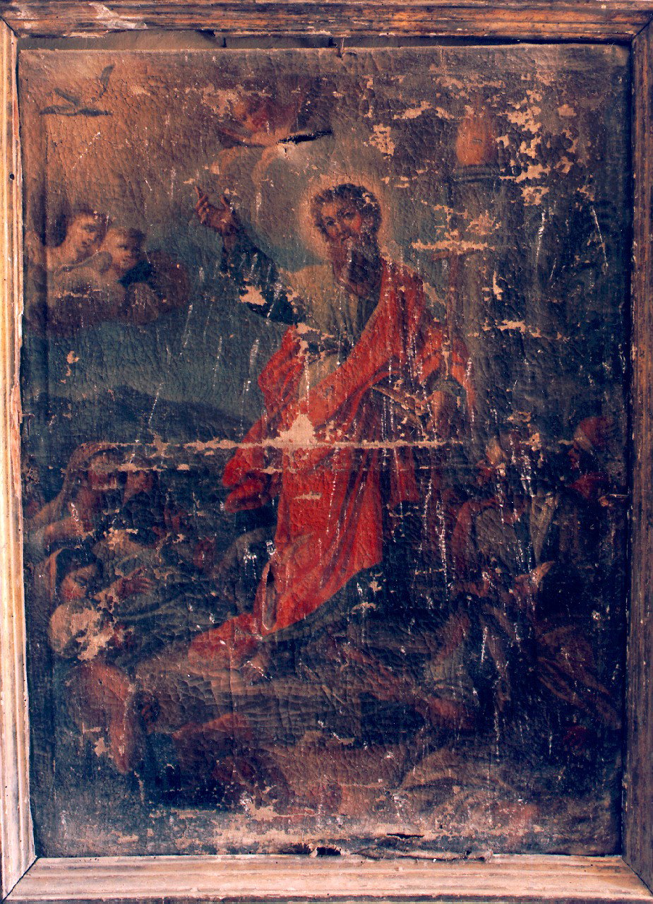discorso di San Paolo nell'Areopago di Atene (dipinto) - ambito siciliano (