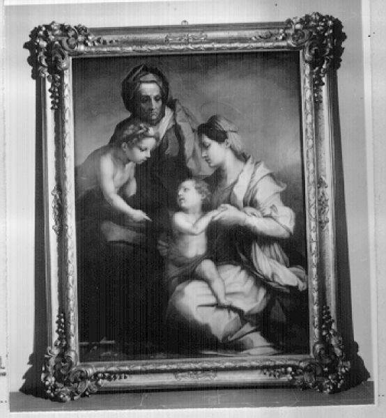 Madonna con Bambino, Sant'Anna e San Giovannino (dipinto) by Vasari Giorgio
