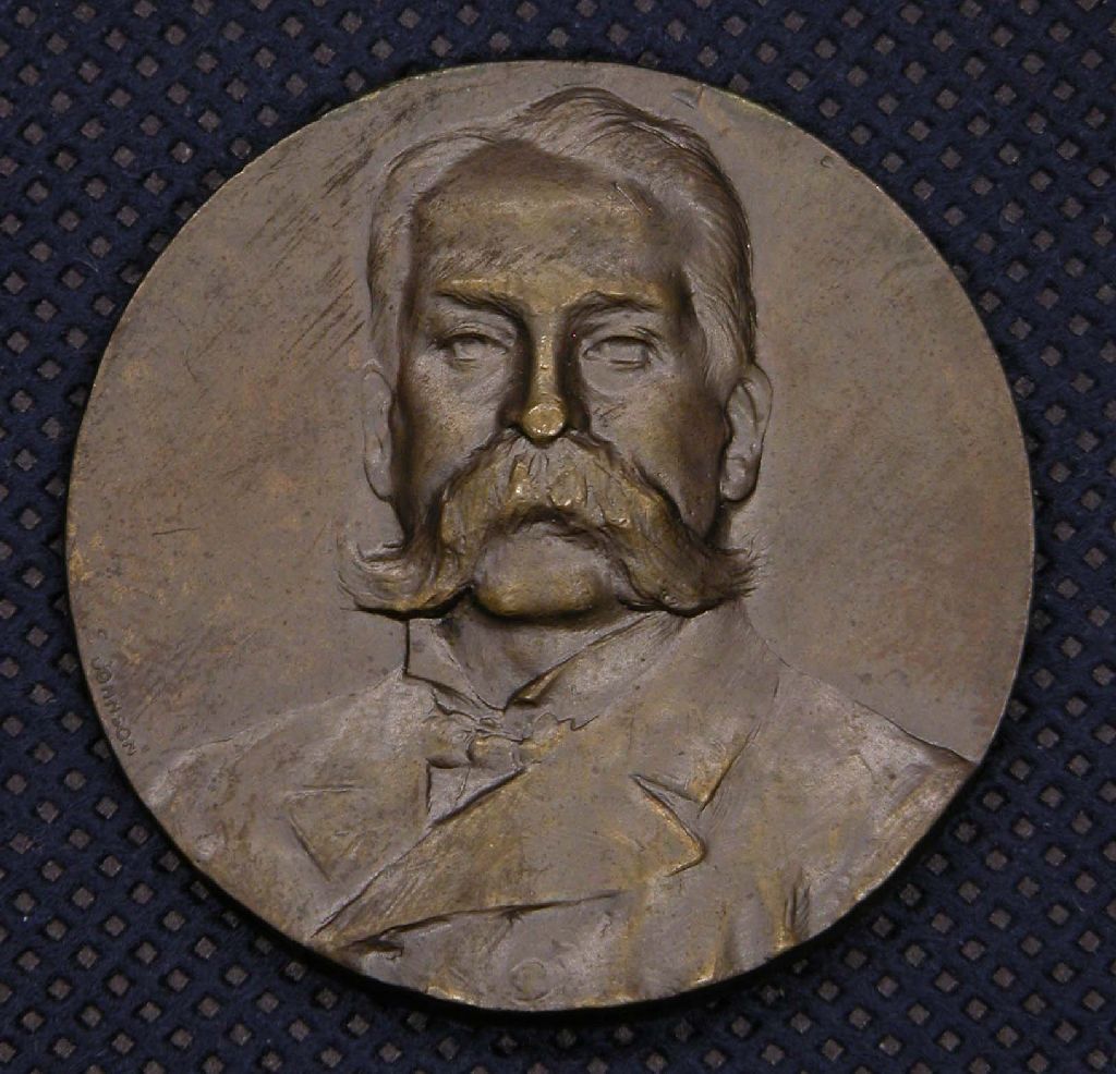 Diritto: Busto di Girolamo Caruso; Rovescio: iscrizione (medaglia, opera isolata