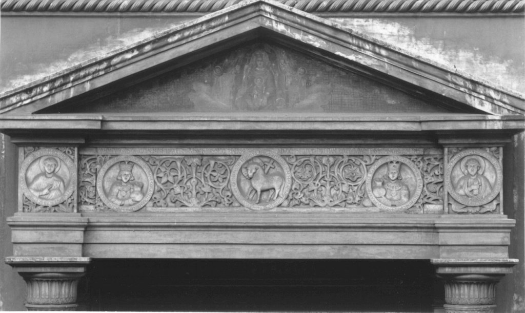 San Pastore, Santa Pudenziana, agnello mistico, Santa Prassede e San Pudente tra