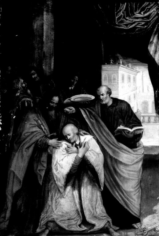 battesimo di San Pudente (dipinto) di Nucci Avanzino (attribuito) (ultimo quarto