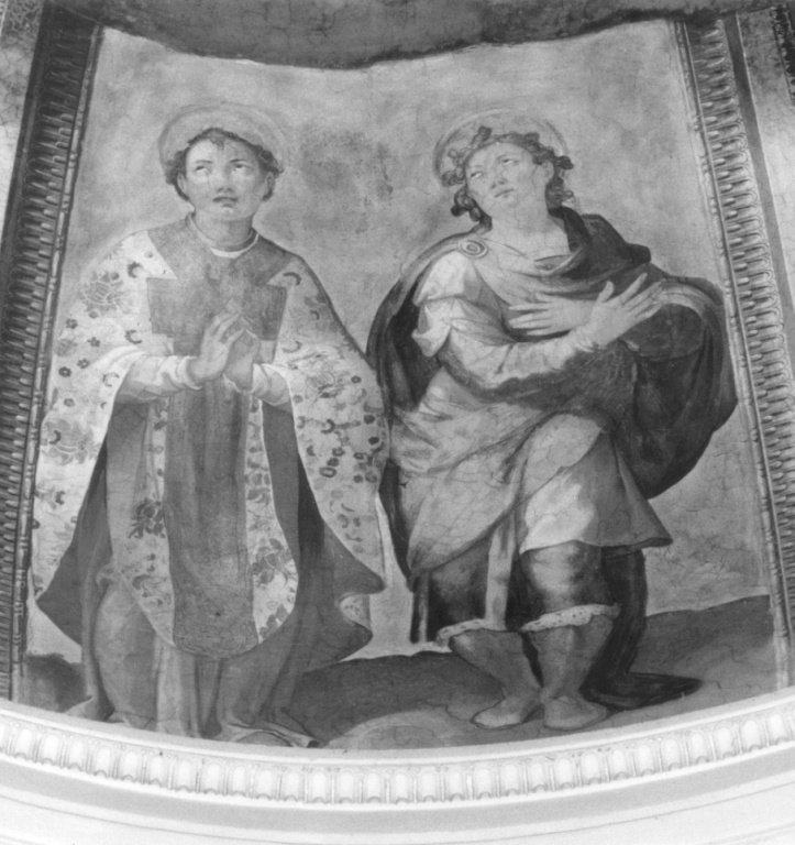 Cristo benedicente angeli e santi (dipinto, ciclo) di Circignani Niccol&ograve; 
