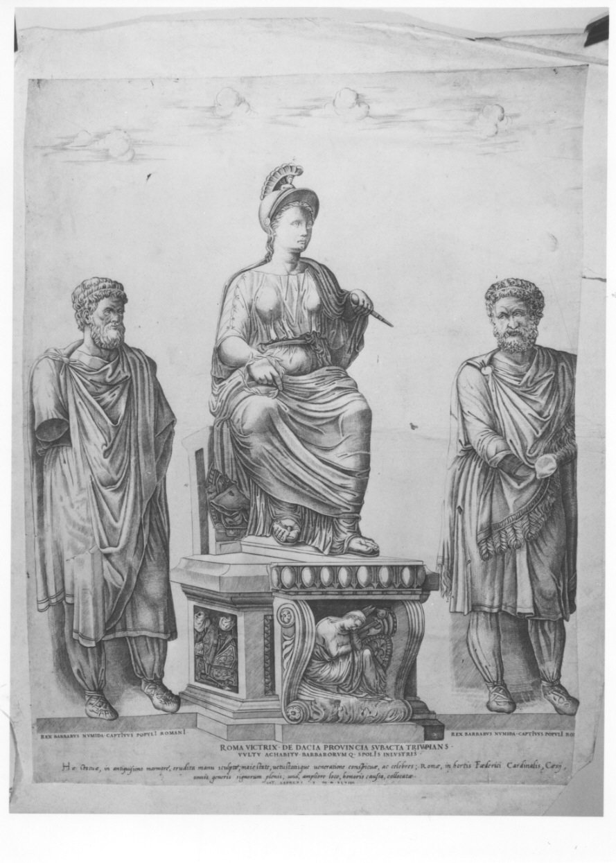Roma victrix de Dacia provincia subacta triumphans
