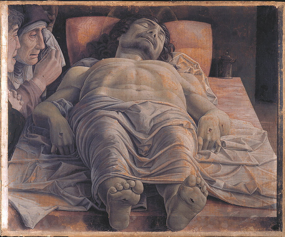 Cristo morto nel sepolcro e tre dolenti