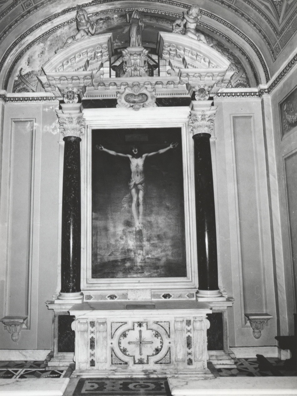 altare, opera isolata di Pellone Rocco (prima met&agrave; sec. XVII)