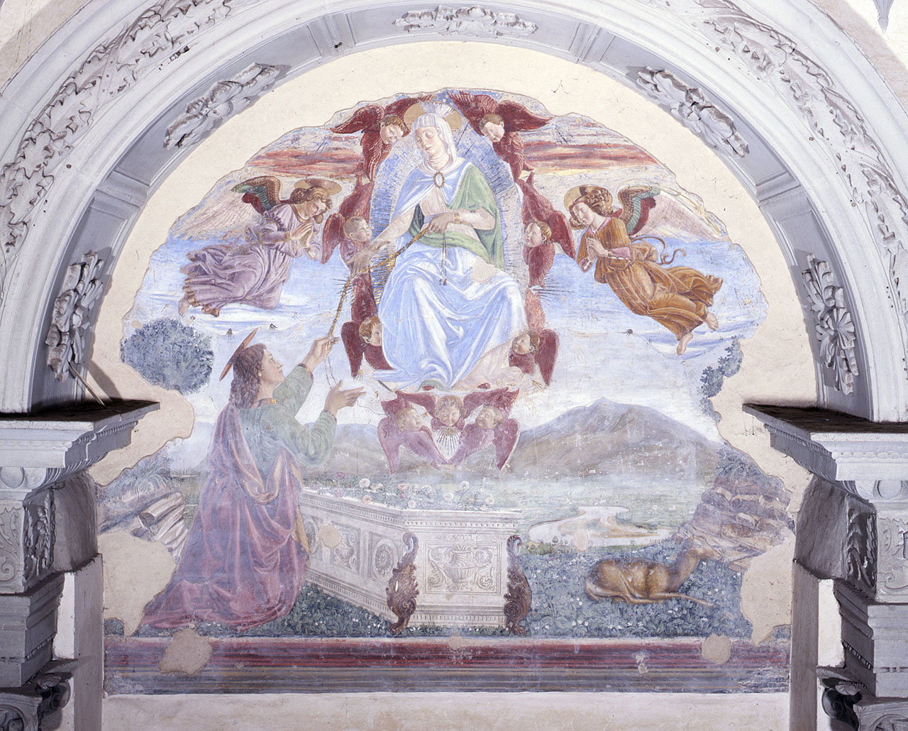 Madonna della Cintola (dipinto) - ambito fiorentino (sec. XV)