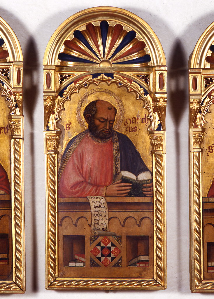 San Marco (scomparto di polittico, elemento d'insieme) - ambito ferrarese (