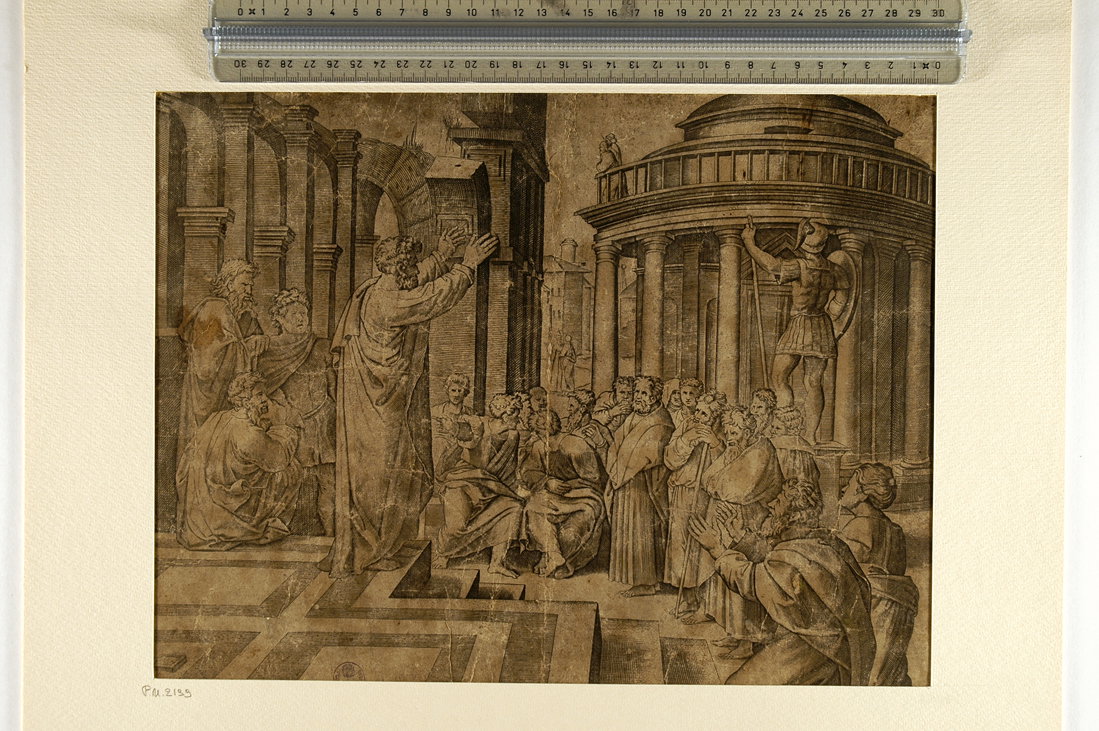 S. Paolo prega ad Atene