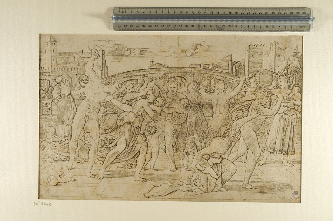 strage degli innocenti (stampa) by Raimondi Marcantonio, Sanzio Raffaello (sec. 
