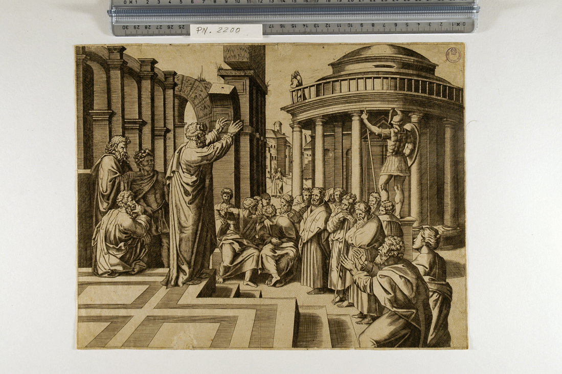 S. Paolo prega ad Atene