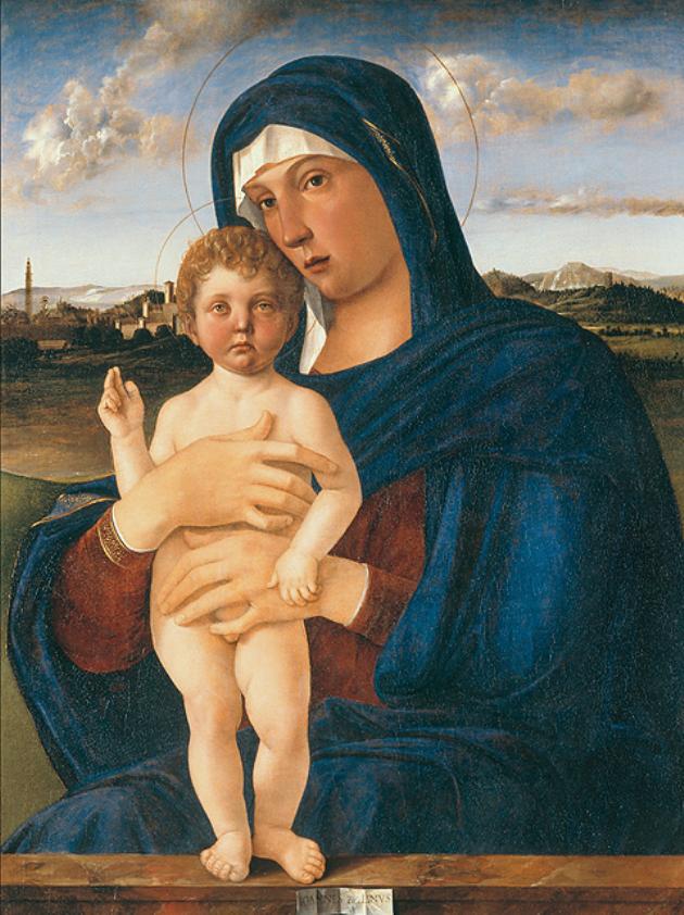 Madonna col Bambino in piedi benedicente (Madonna Contarini)
