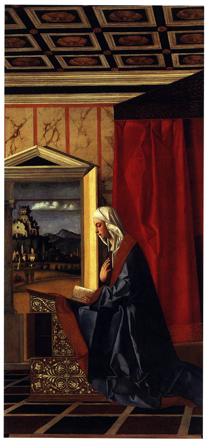 L'Angelo, L'Annunciata, S. Pietro: Annunciata