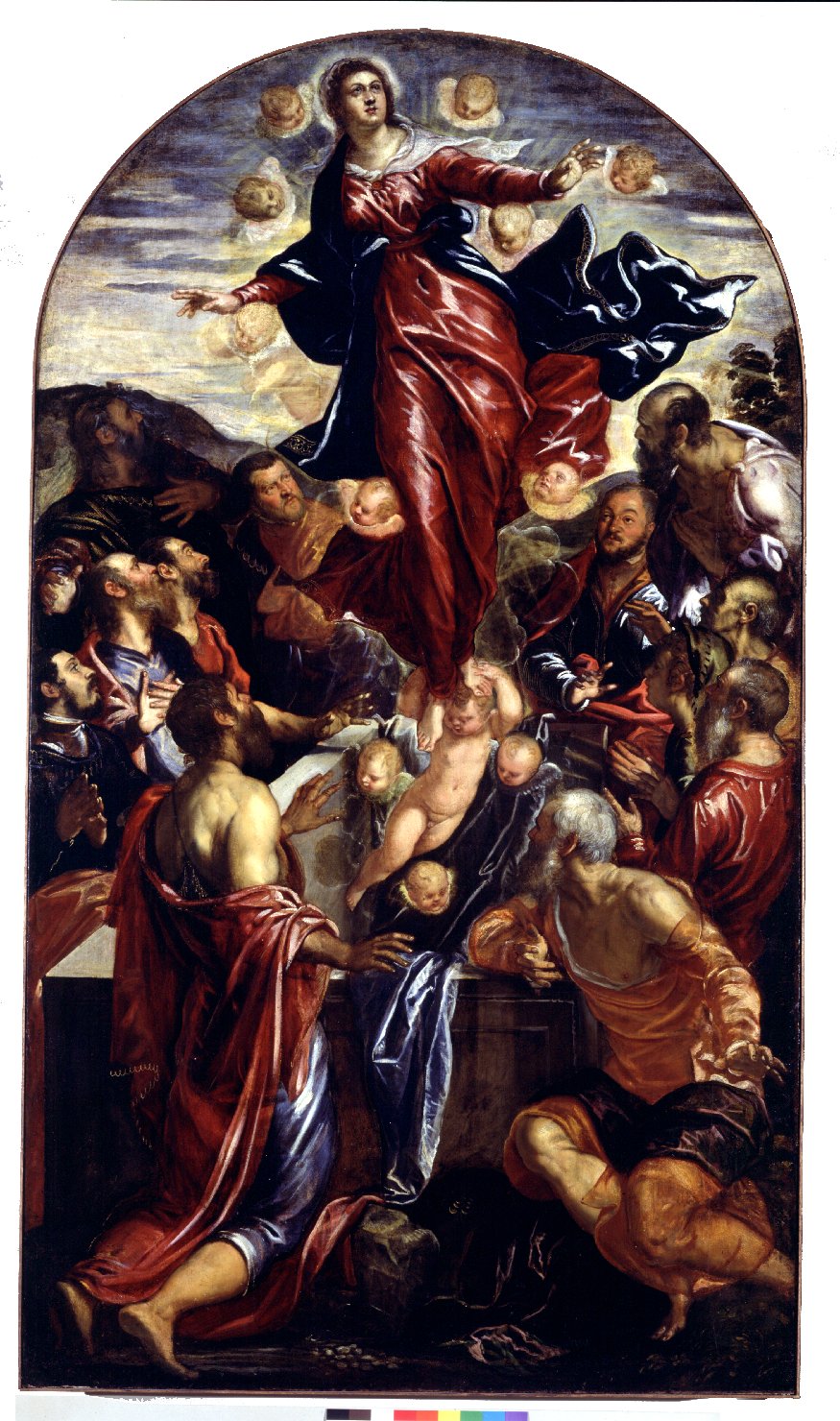 assunzione della Madonna (dipinto) di Robusti Jacopo detto Jacopo Tintoretto (se