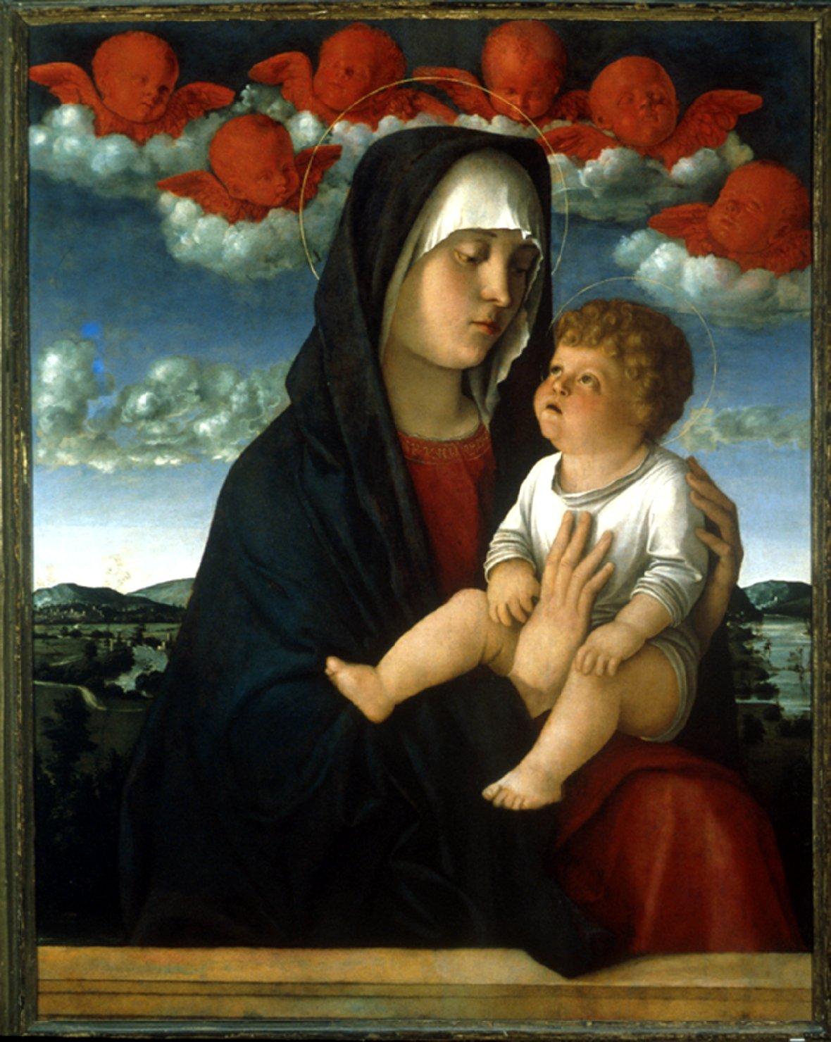 La Madonna dai cherubini rossi